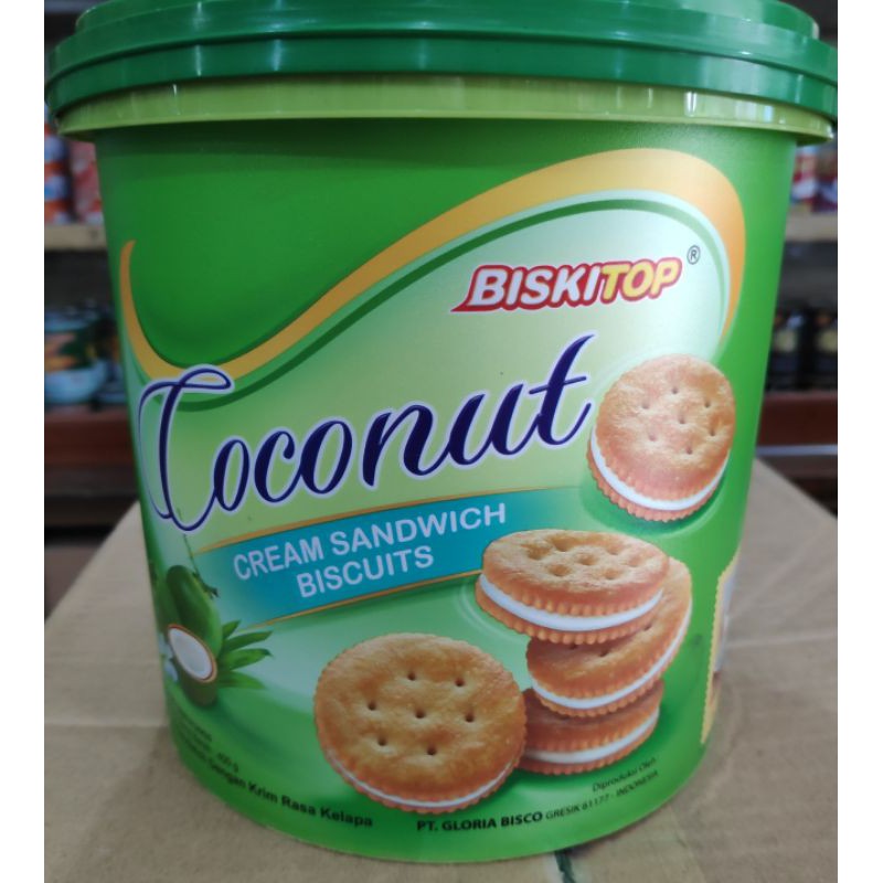 Biskitop Biscuits Bulat w/Handle Harga Promo 400 gr