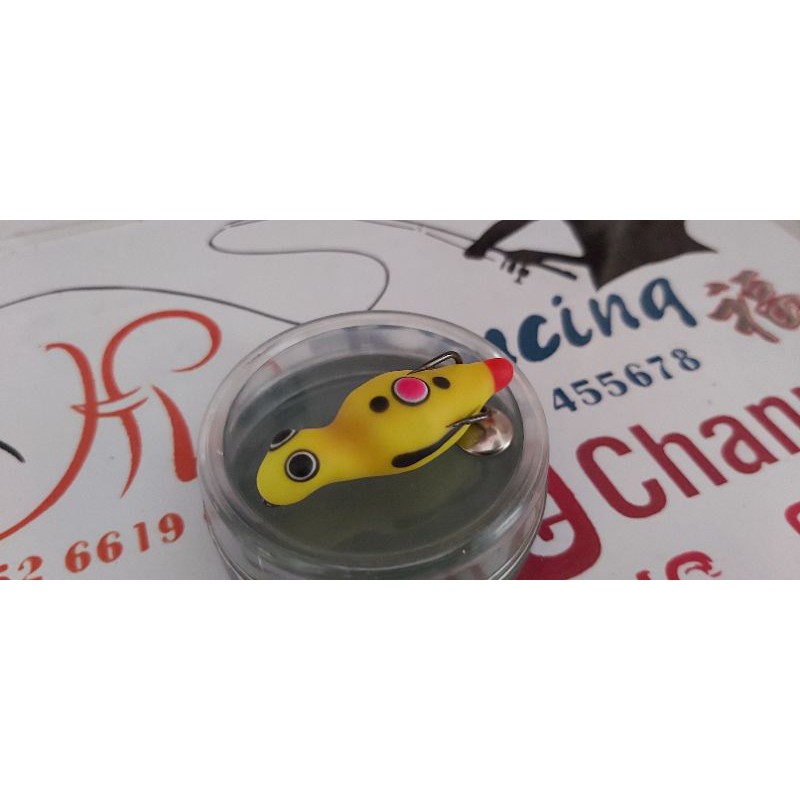Umpan Pancing / Umpan Kodok / Kodok Mainan Karet / Soft Lure / DG Lure 1pcs