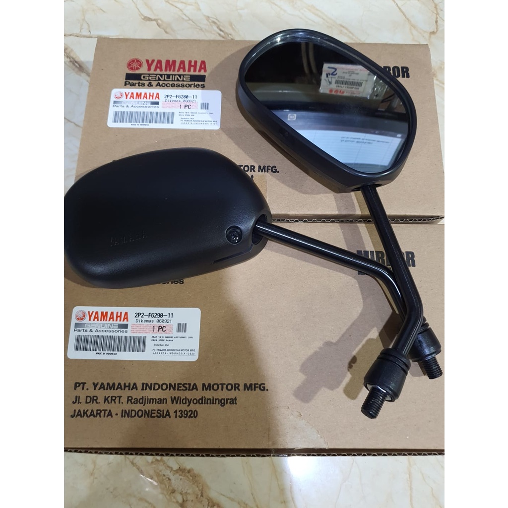 KACA SPION SET MIO NOUVO JUPITER Z F1ZR 5MX ASLI ORI YAMAHA 5MX-F6290-00 DAN 5MX-F6280-00