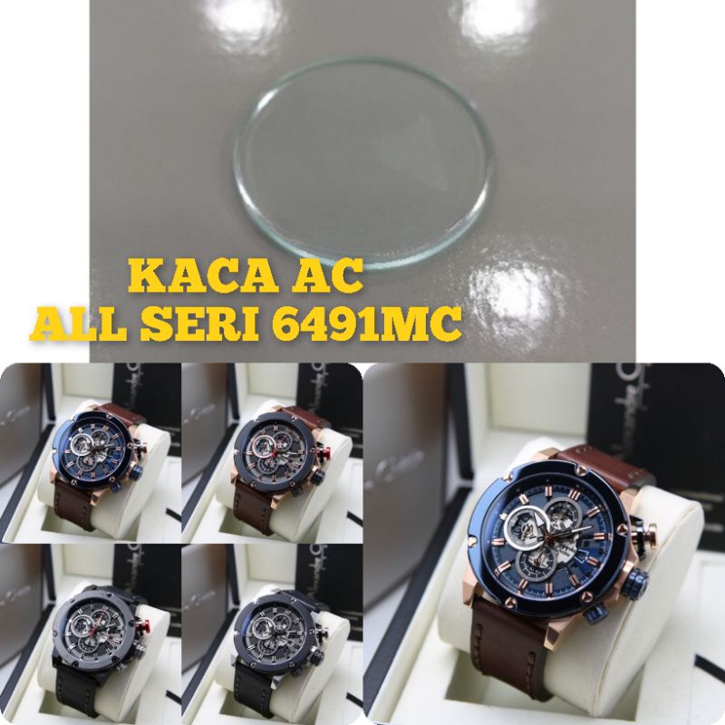 Kaca jam tangan Alexandre Christie All seri AC6491MC