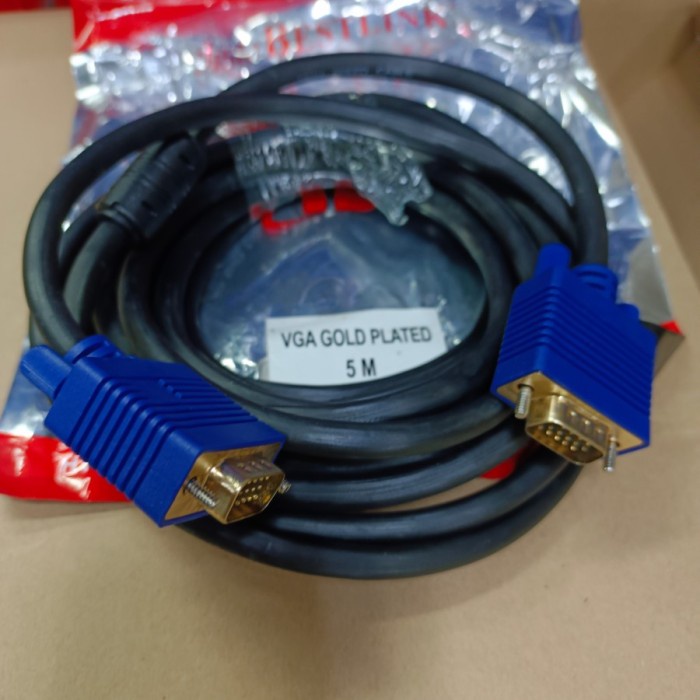 Bestlink Kabel VGA 5Meter Gold Plated