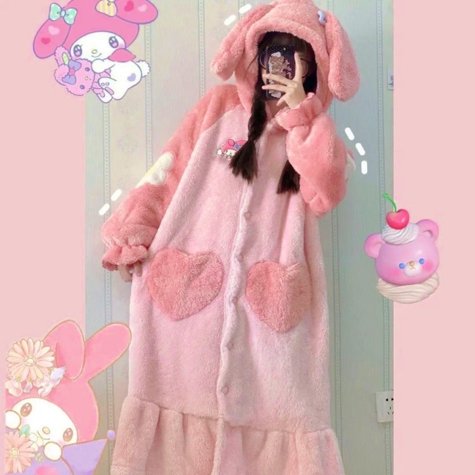 MELODY DASTER KOSTUM ONESIE BAJU TIDUR PIYAMA KIGURUMI