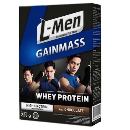 

L-men gain massa for men cokelat 225g