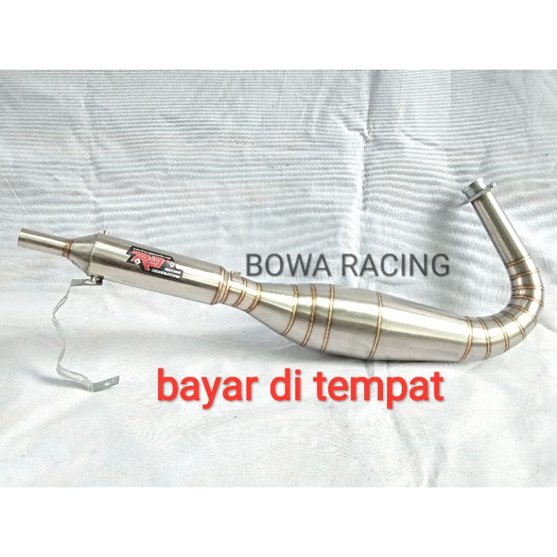 Knalpot Rx King Kolong R9 Stainlis