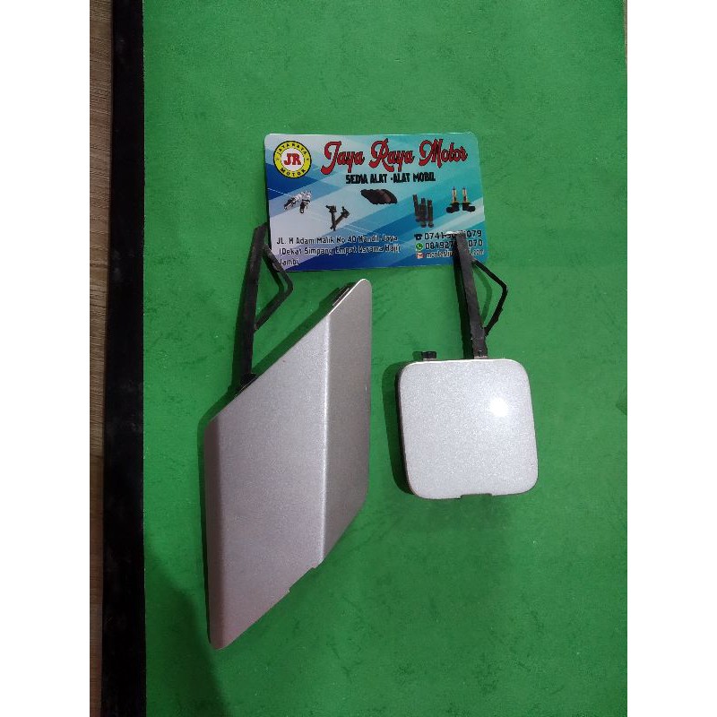 Tutup Cover derek towing bumper depan belakang sigra calya Silver