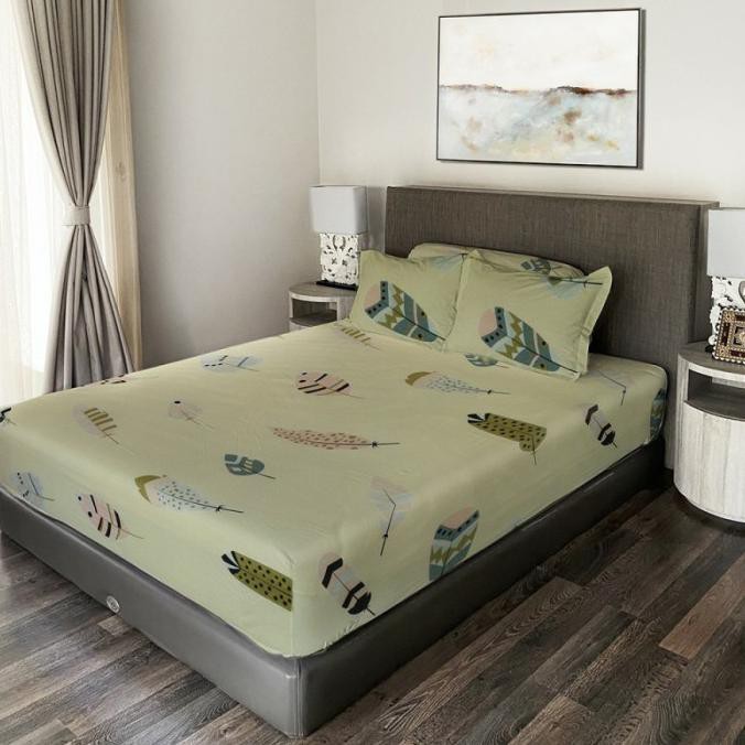 King Rabbit Sprei Single uk.120x200cm Motif Nordia Cream