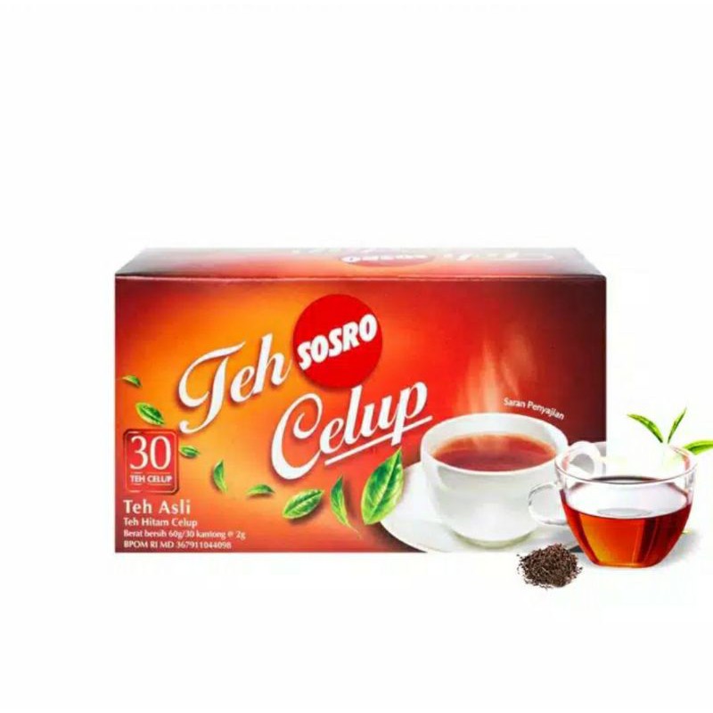 

SOSRO TEH CELUP /SOSRO CELUM 30 TEA BAG