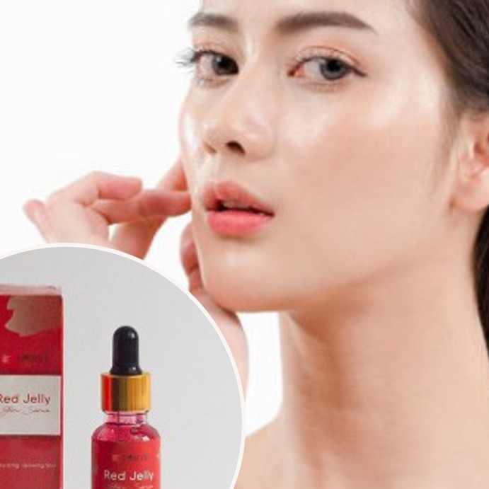 Takarai RED JELLY GLOW SERUM Wajah Bersina BPOM SYB Forte Red Jelly Glowing 20Gram 100% Ampuh