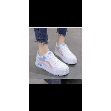 sepatu sneakers wanita sport shoes korea gaya musim panas