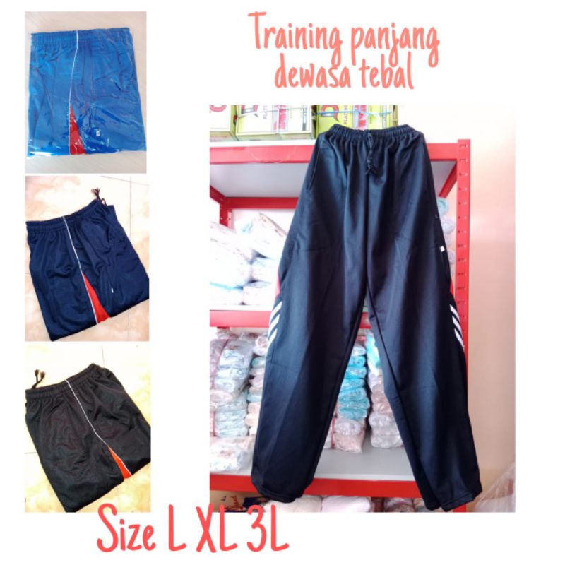 Training panjang tebal / celana training panjang dewasa