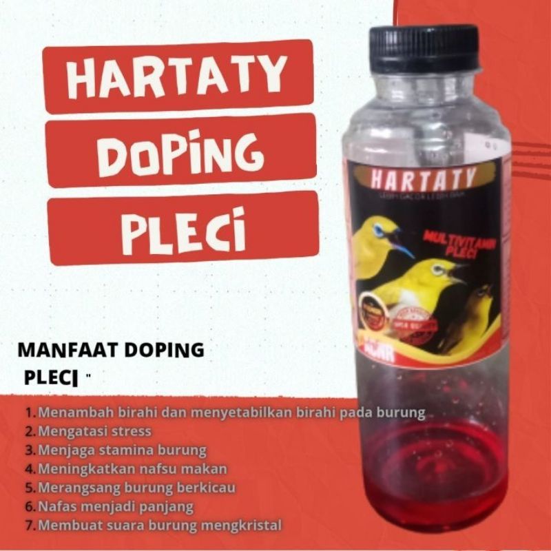 Hartaty Doping Pleci Gacor Buka paruh Seketika