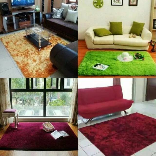 Karpet busa bulu rasfur ukuran 150x180x2 5cm Shopee 