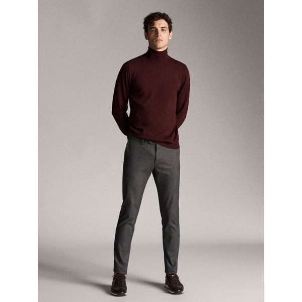 KAOS RIB TURTLENECK PRIA / KAOS RIB TURTLENECK LENGAN PANJANG PRIA / KAOS LEHER TINGGI PRIA / KAOS U