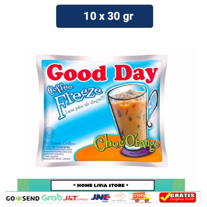 

Good Day Coffee Freeze Choc'O'Range 30gr x 10