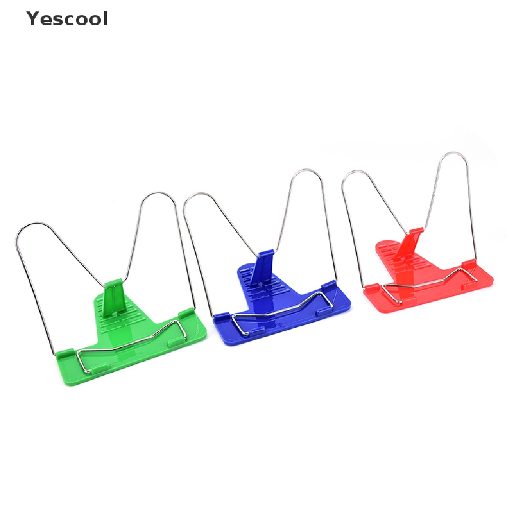 Yescool 1Pc Adjustable Angle Portable Reading Book Stand Text Book Document Holder .