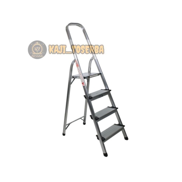 Krisbow Tangga Lipat Aluminium 4 Wide Step