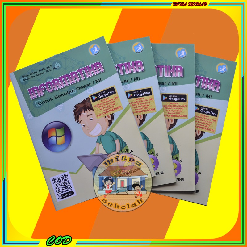 Jual Buku Informatika Kelas 2 SD MI Dilengkapi Dengan AR | Shopee Indonesia