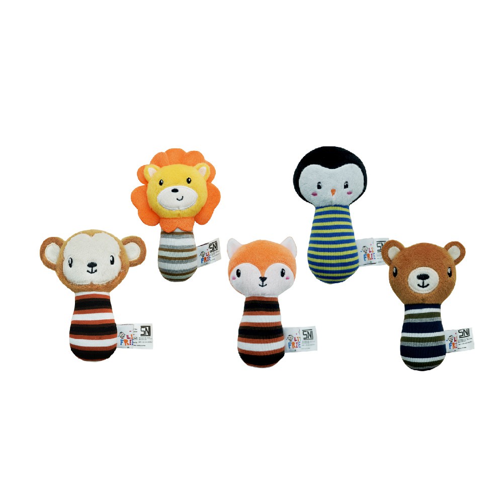 Little Friends Rattle Stick LFR2050 LFR2060 LFR2070 LFR2011 LFR2031 / Rattle Mainan Bayi (Tersedia varian karakter dan warna)