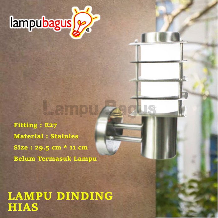 HK-Lampu Dinding Tempel Hias Fitting E27