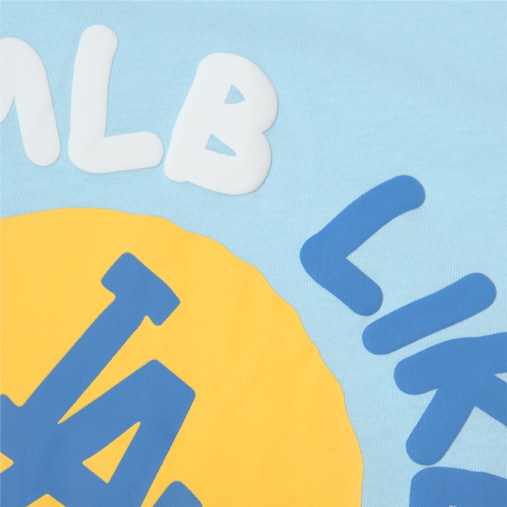 M7B Like LA Dodgers Galaxy T-Shirt Light Blue
