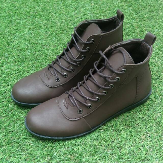 Sepatu Brodo laki laki / pria sepatu brodo kulit