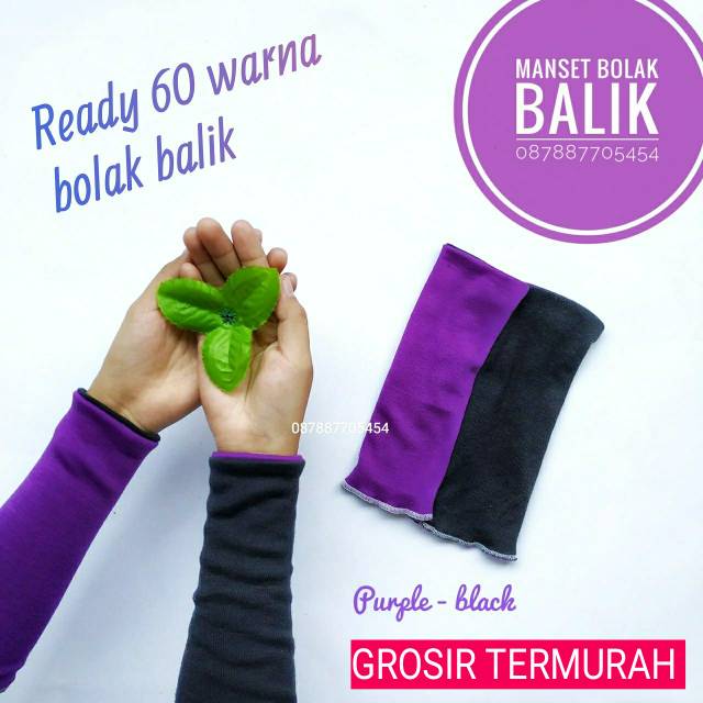 MANSET BOLAK BALIK BAHAN KAOS RIB