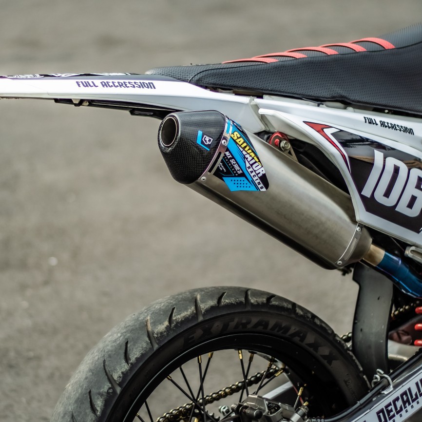 Knalpot Racing untuk CRF150 KLX150