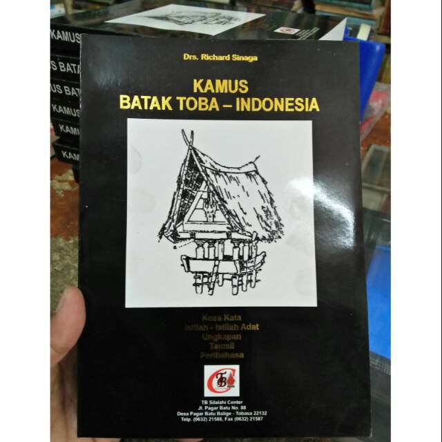 Kamus Batak Toba-Indonesia ori