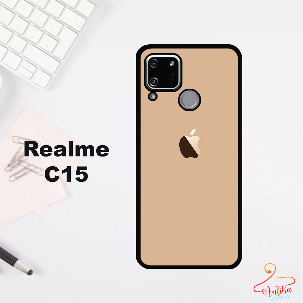 Case Realme C15 Hardcase Realme C15 Case Apel Keren Untuk Type Hp Realme C15
