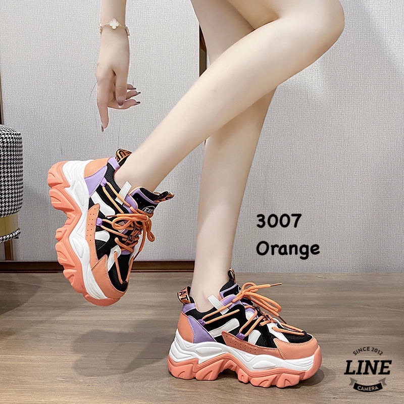 SEPATU WEDGES KOREA 3007