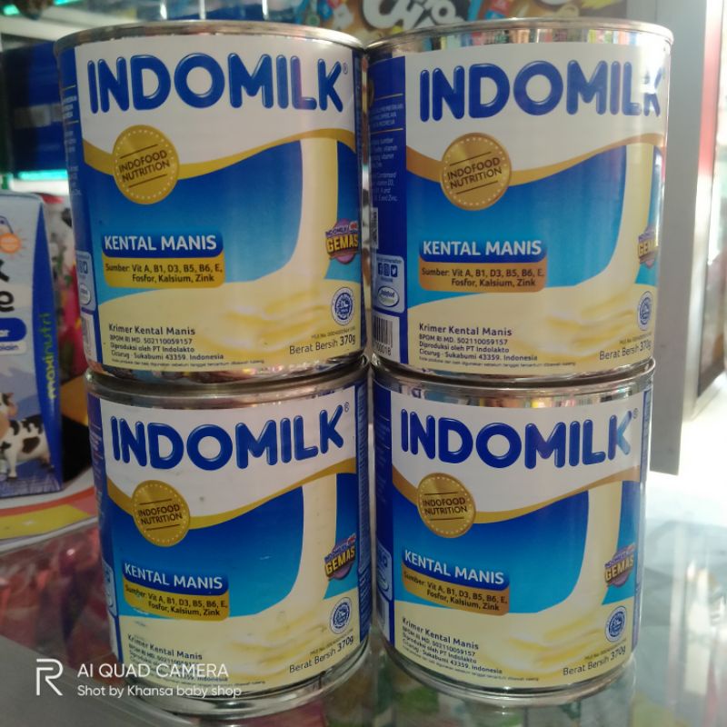 

indomilk kental manis klg coklat/ putih 370gr