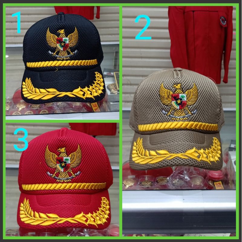 TOPI GARUDA/ TOPI/ TOPI LOGO GARUDA