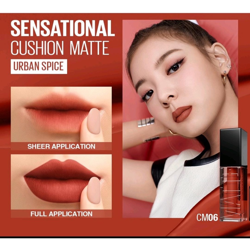 MAYBELLINE Sensational Cushion Matte Lip Cream Tahan Lama by AILIN