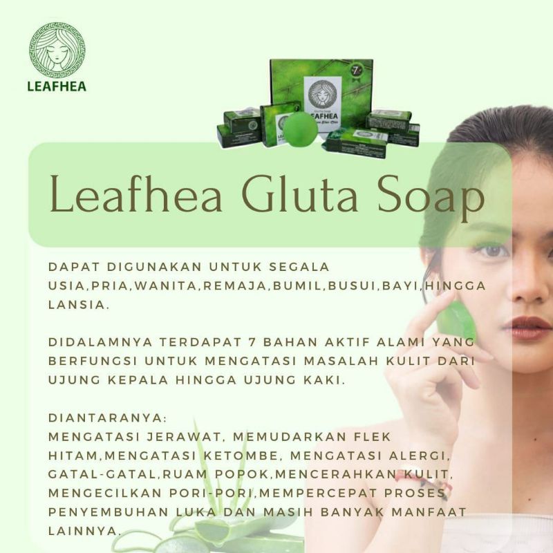 LEAFHEA GLUTA SOAP ORIGINAL