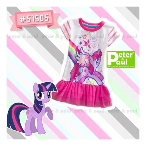 Pipo 51505 baju anak fashion dress little pony