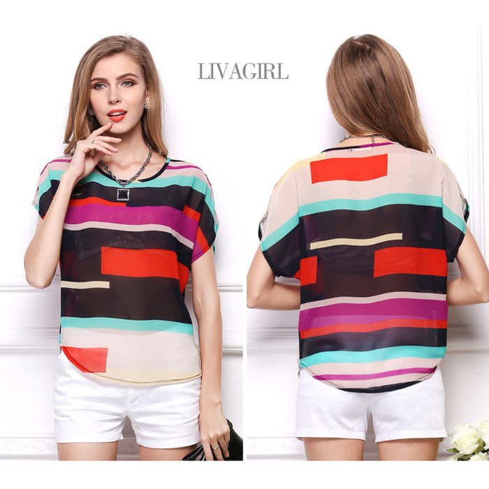 Dijual Baju Atasan Wanita Blouse Summer Import Berkualitas