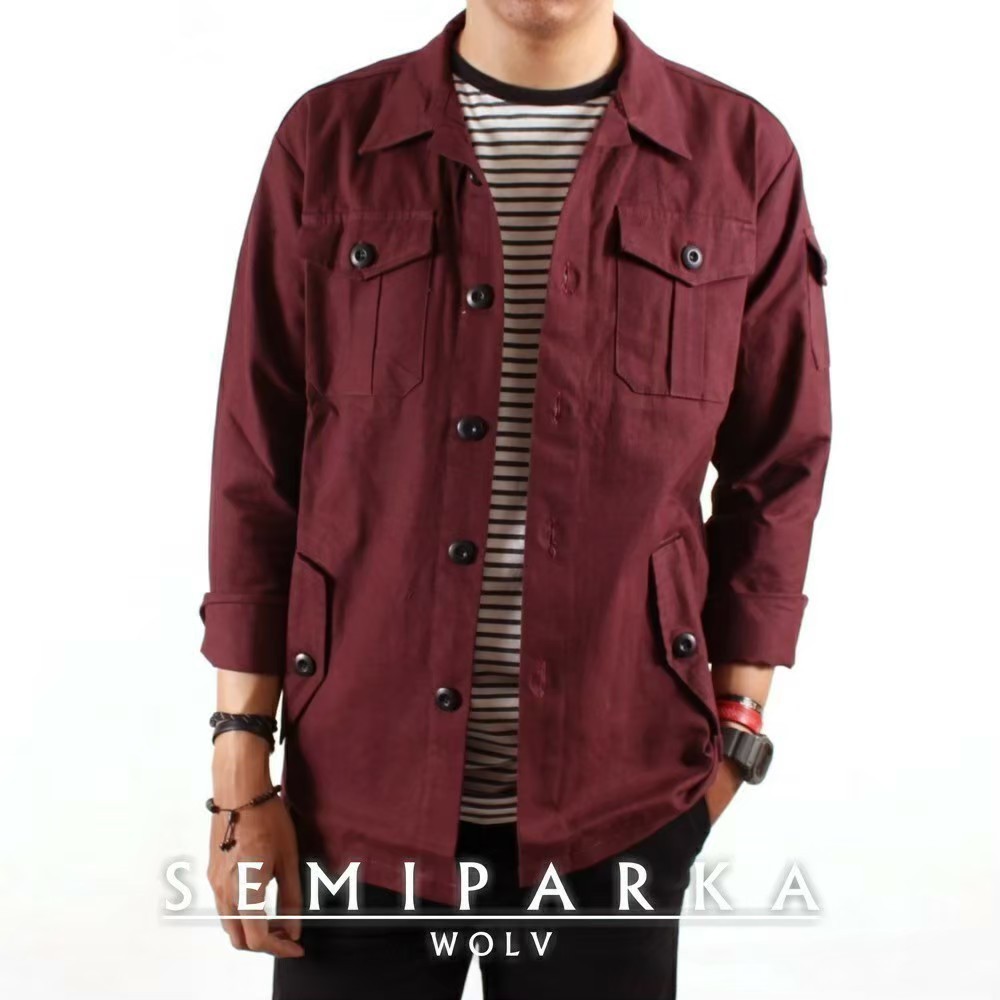 JAKET SEMI PARKA CANVAS SK3