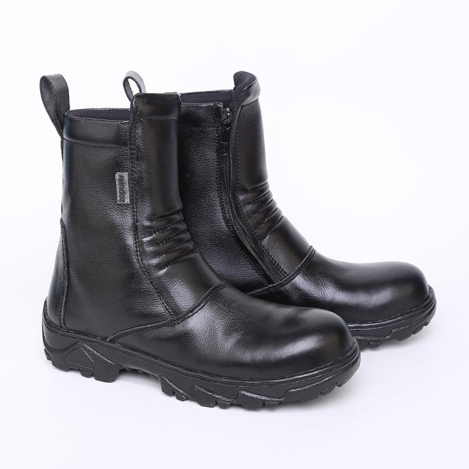 RLIXDX SEPATU BOOTS PRIA SEPATU SAFETY LAKI LAKI KULIT ORI DEWASA khusus87 Juara