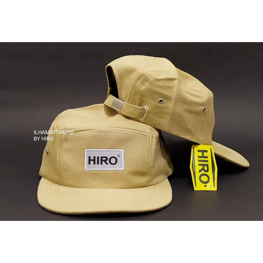 [COD]Topi Snapback Bordir HIRO Lima Panel/Topi Hip-Hop/Topi Distro Keren