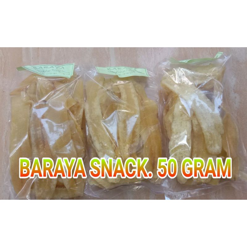 

keripik pisang 50 gram murah