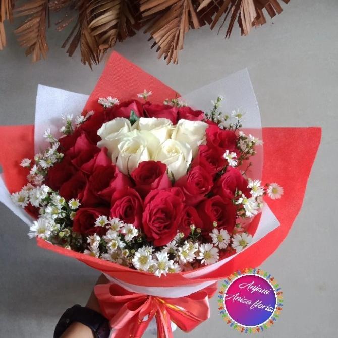 

BUNG BUKET ASLI/BUNGA KADO VALENTINE/KADO ANNIVERSARY/KADO ULANG TAHUN DG654EAFVD