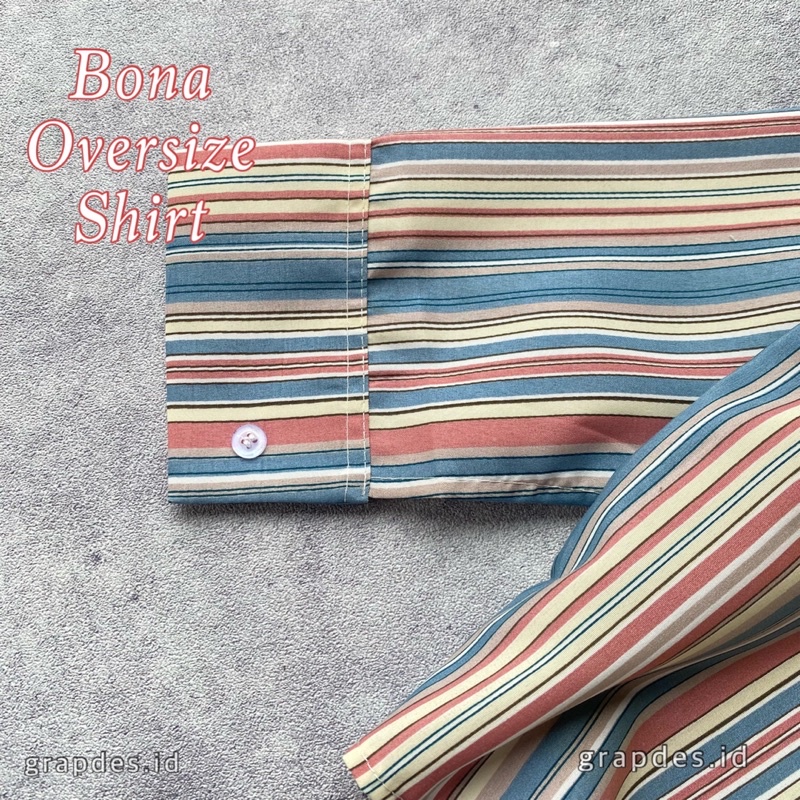 BONA OVERSIZE SHIRT | Candy Cute Shirt