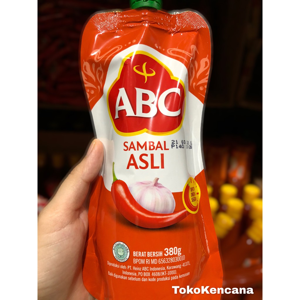 

Sambal ABC Pouch Besar 380gr