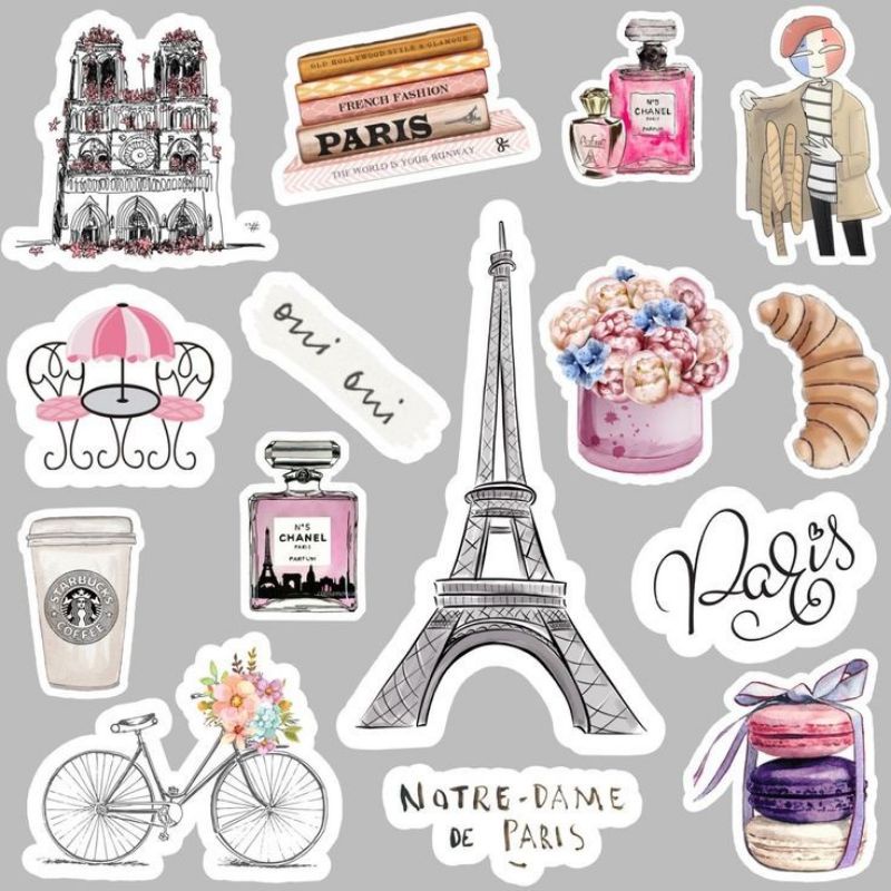 

(10x10cm)traveling sticker stiker estetik good vibes