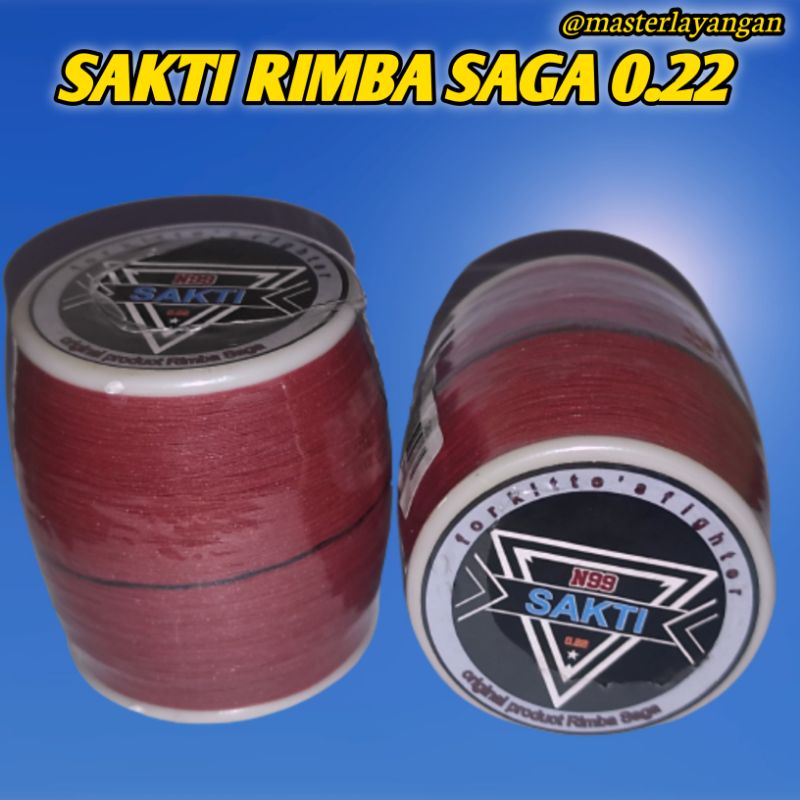 Gelasan - SAKTI RIMBA SAGA 0.22 - benang layangan gelasan tajam - gelasan layangan - gelasan - gelas