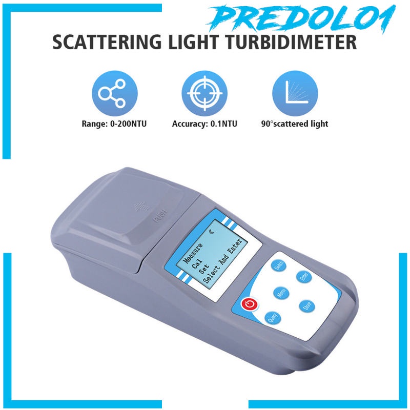 (Predolo1) Turbidity Meter Microcomputer Dengan Hard Case Range 0-200ntu