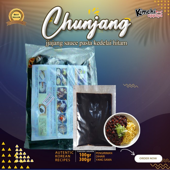 

Terlaris Chunjang Jjajang Halal Pasta Kedelai Hitam 300g Saus jjajangmyeon