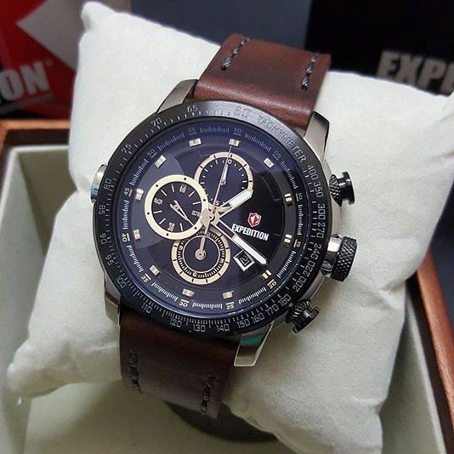 Jam Tangan Expedition E6372 Original Ring Silver