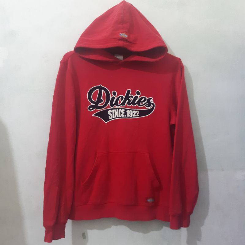 Hoodie Crewneck CN Sweater Dickies Merah Red Rare Second Bekas Murah