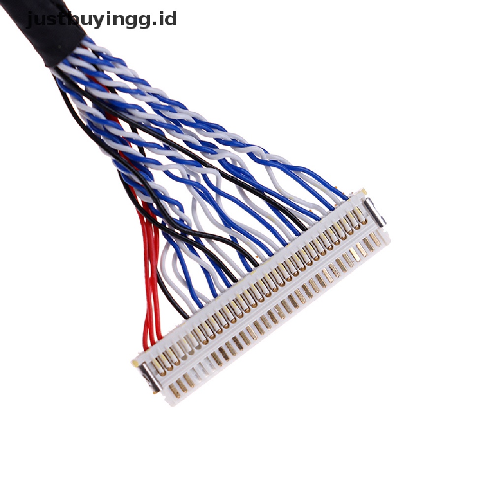 Kabel Lvds 8 Bit Ukuran 25cm 30 Pin 2ch Untuk 17-26 Inch Lcd / Led